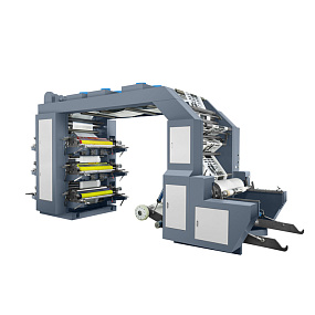 Шестицветная флексопечатная машина YT-6100S